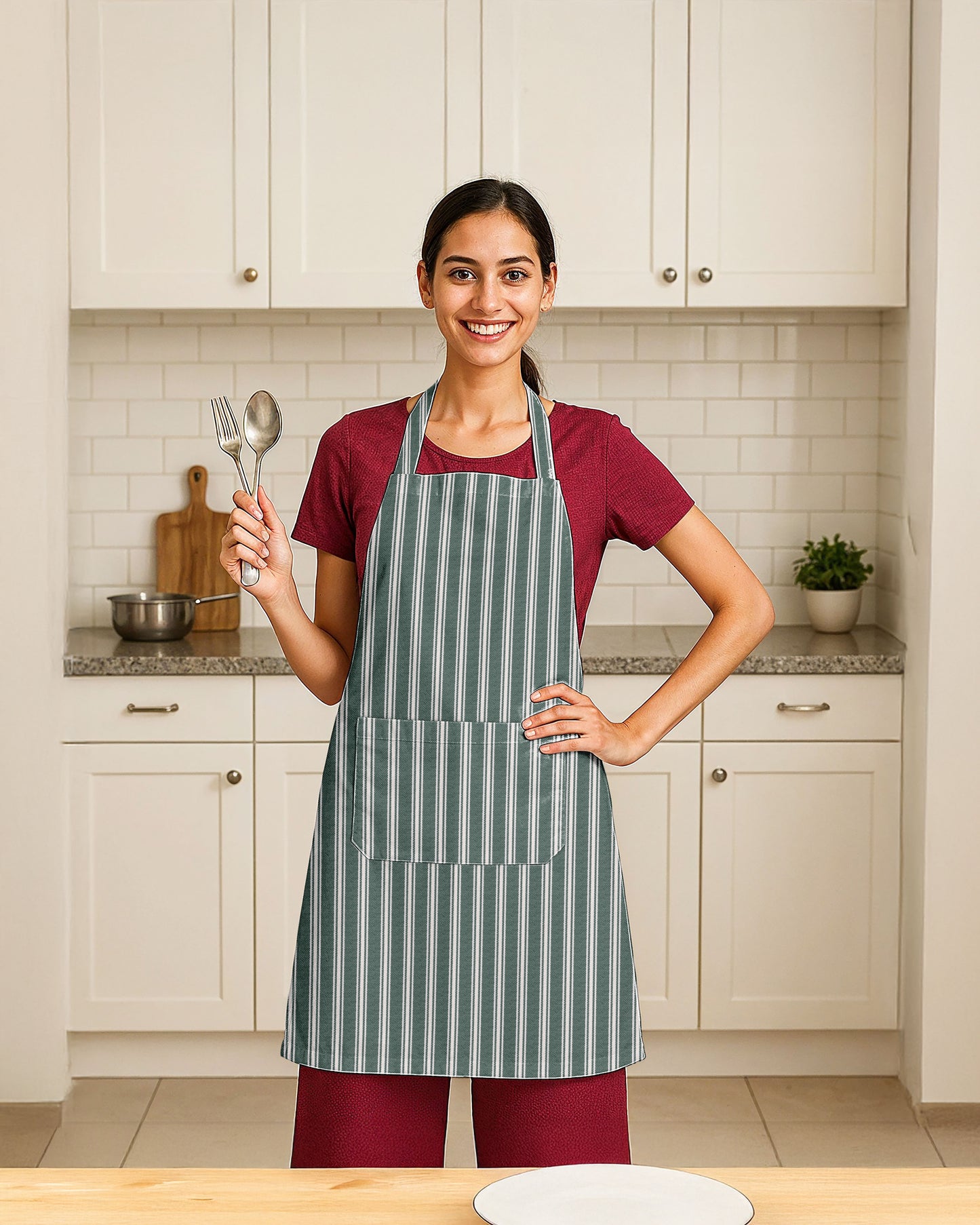 STRIPES | APRON | YARN DYED DESIGN