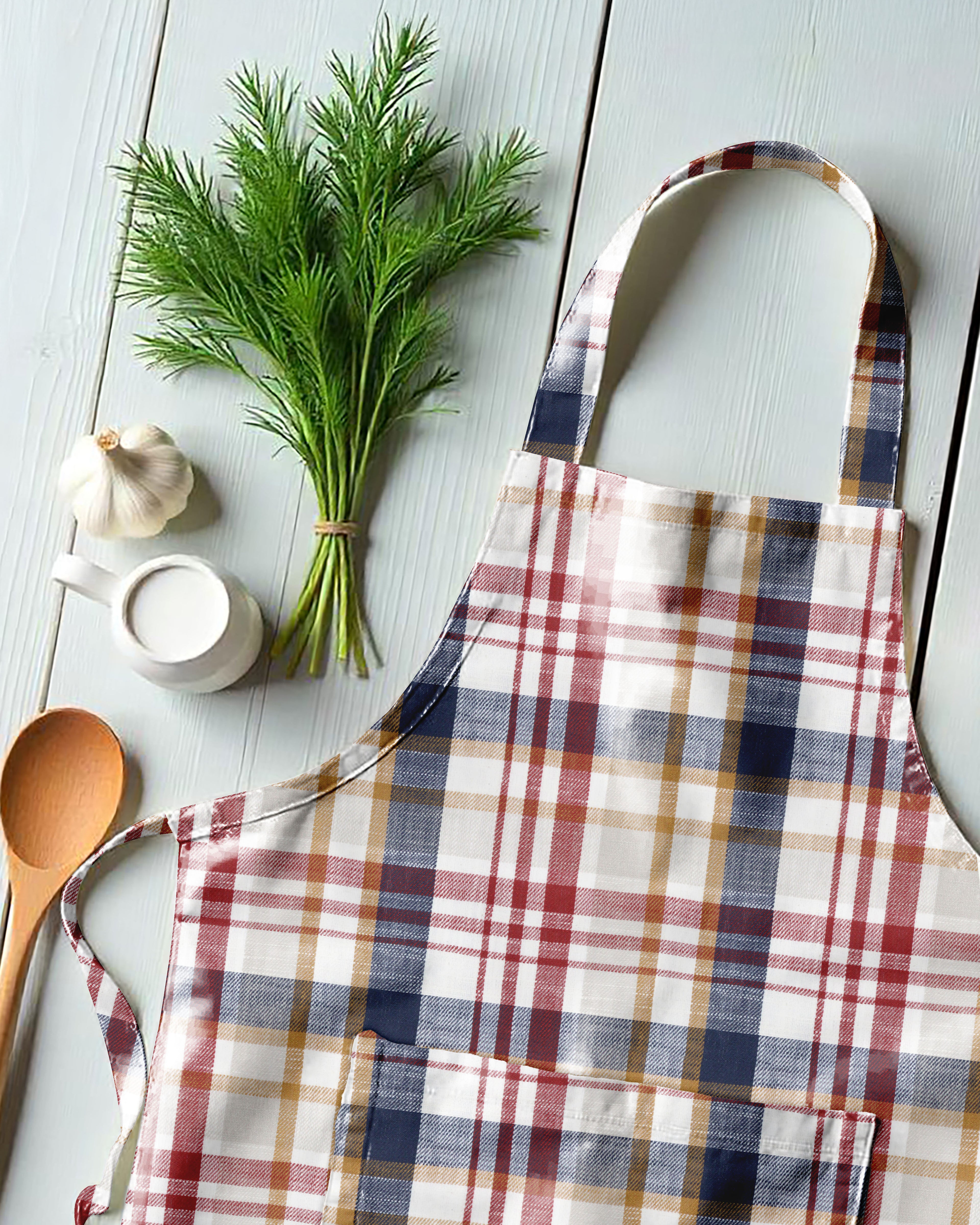 SȚEREO | CHECKED | APRON | YARN DYED DESIGN