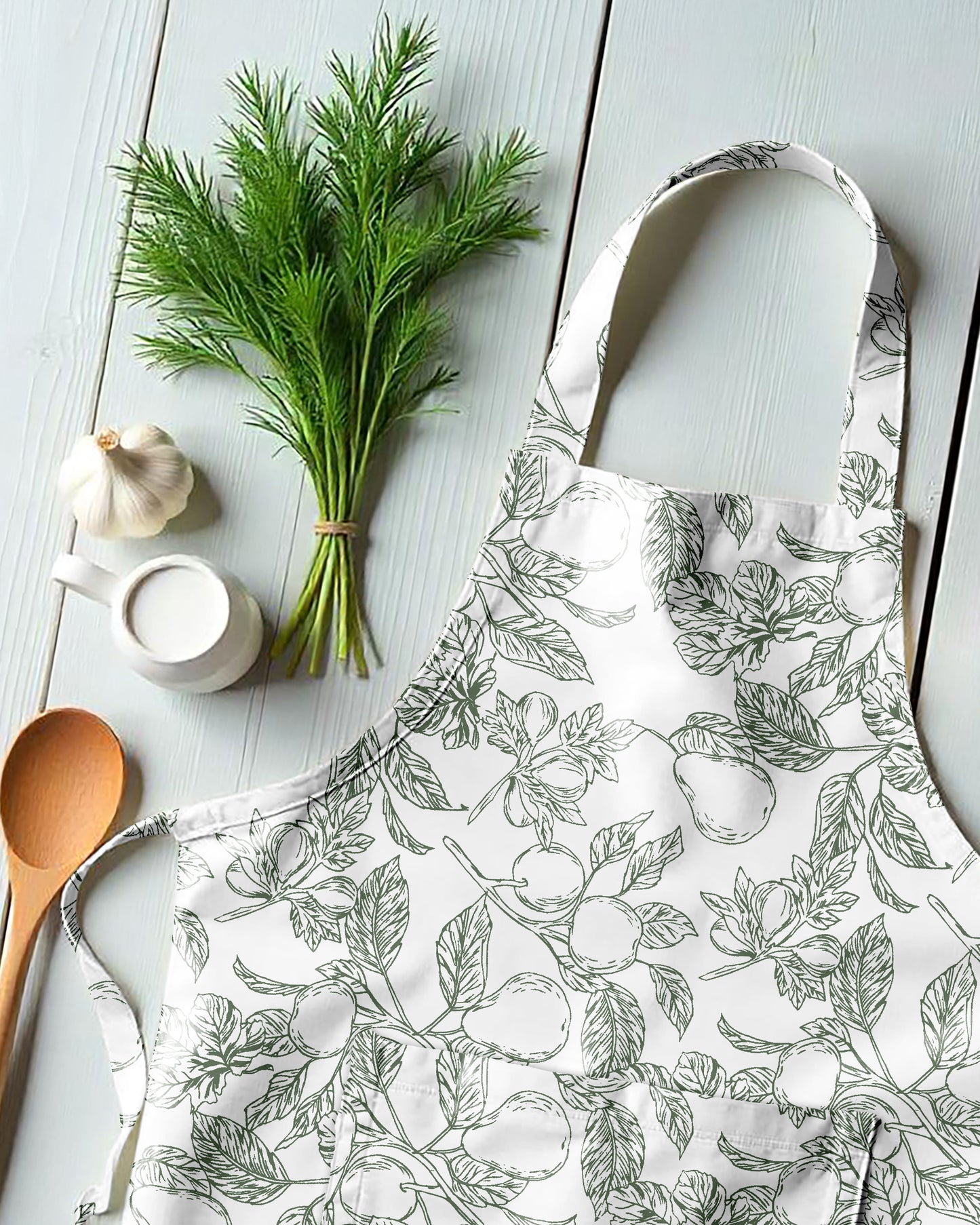 LEAF | APRON | PRINTED DESIGN