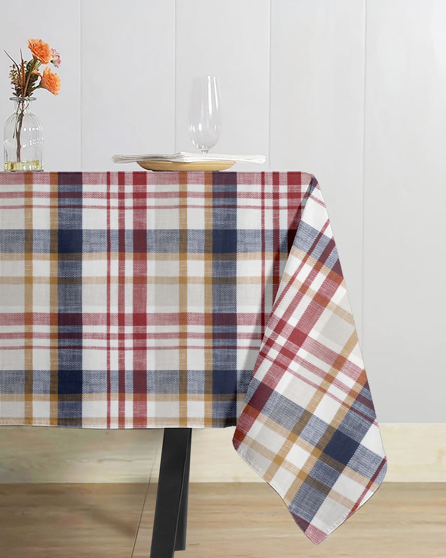 CHECKED | TABLE CLOTH | YARN DYED DESIGN