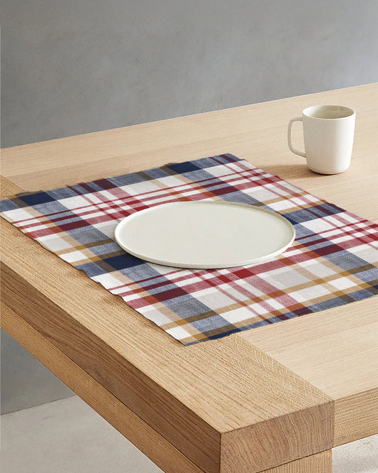 CHECKED | PLACEMAT | YARN DYED DESIGN
