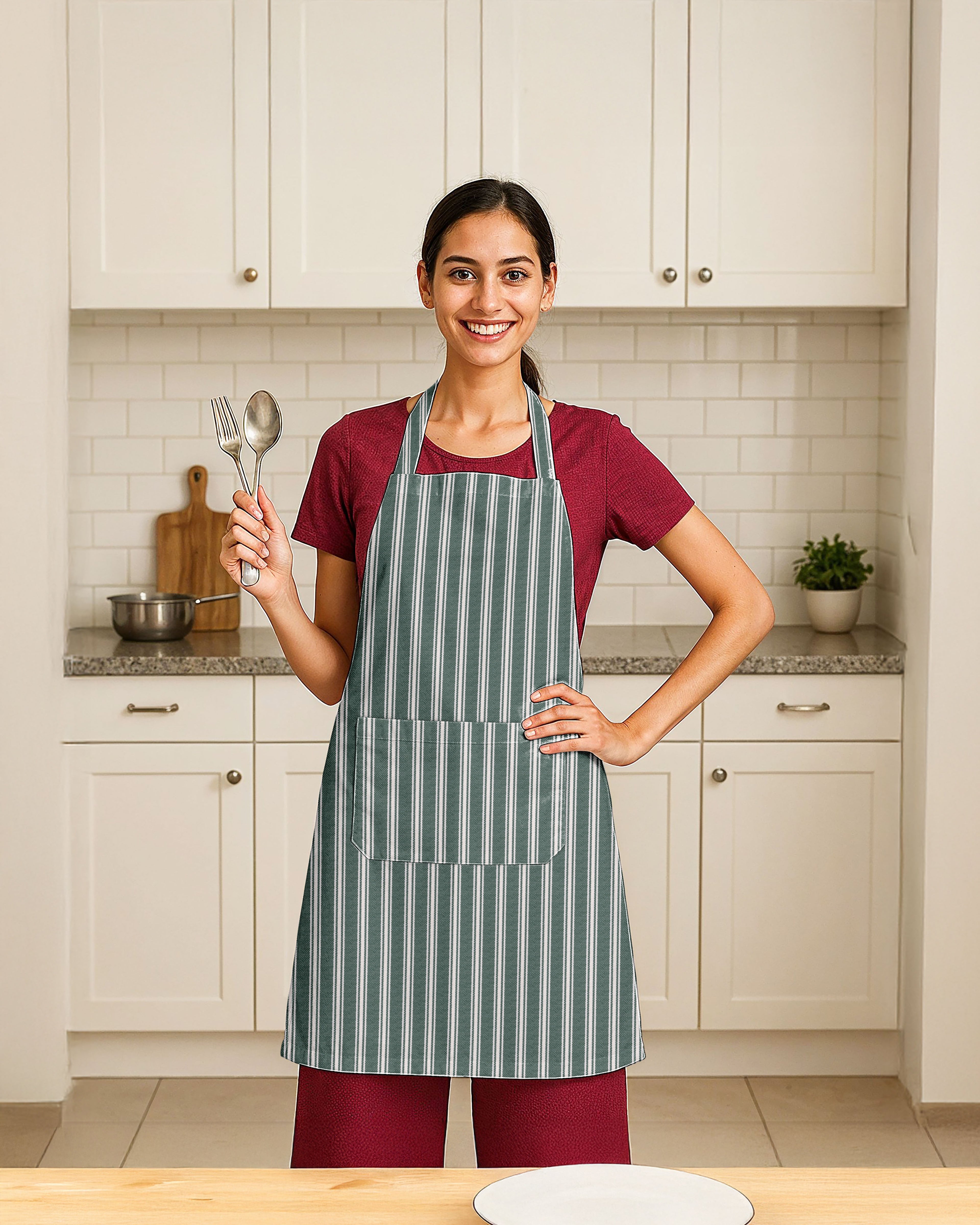 AŘISTO | STRIPES | APRON | YARN DYED DESIGN