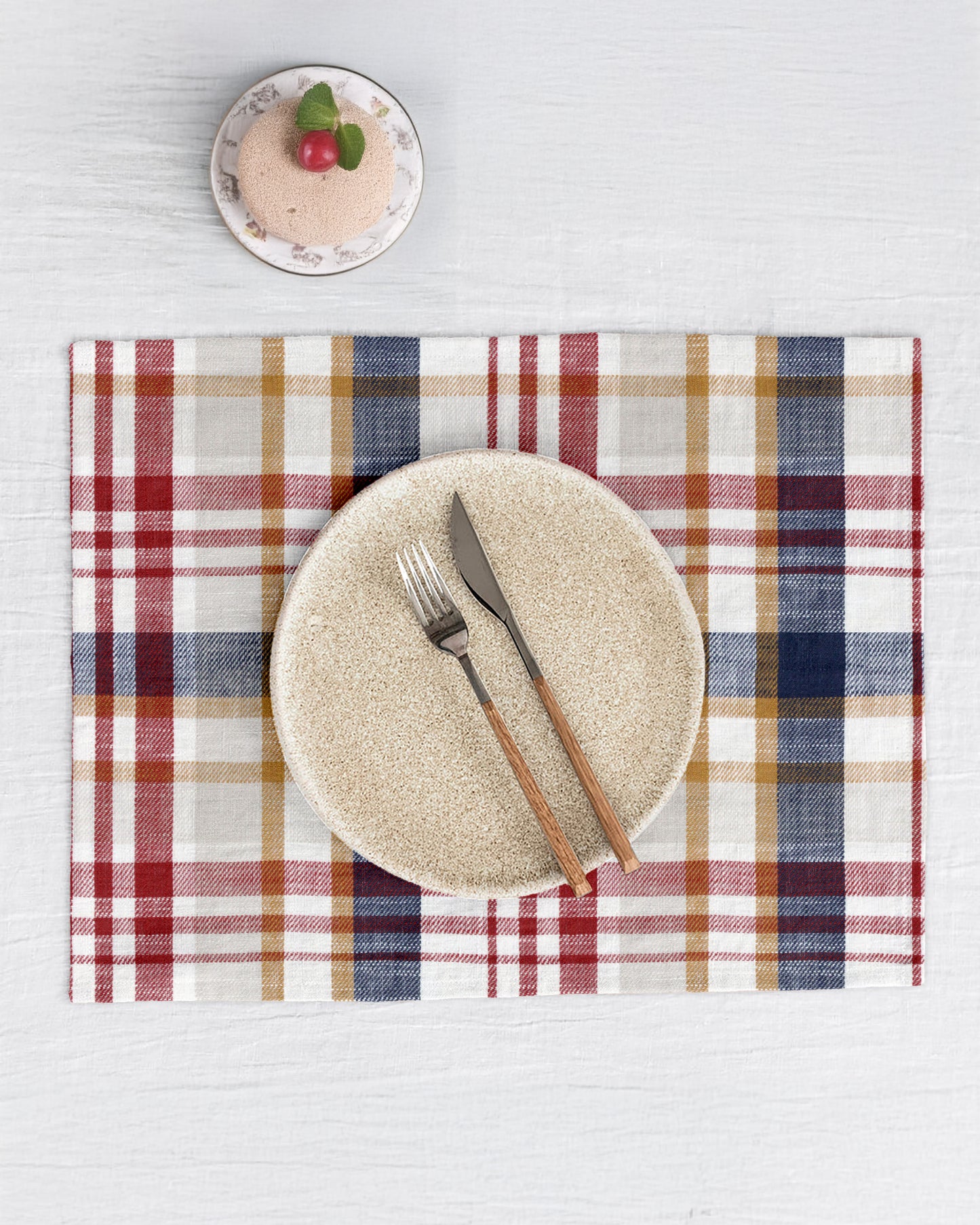 CHECKED | PLACEMAT | YARN DYED DESIGN