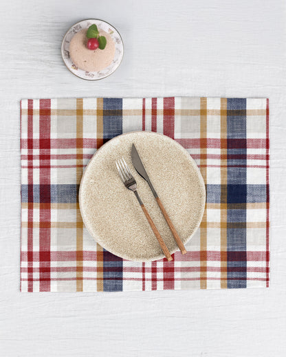 CHECKED | PLACEMAT | YARN DYED DESIGN
