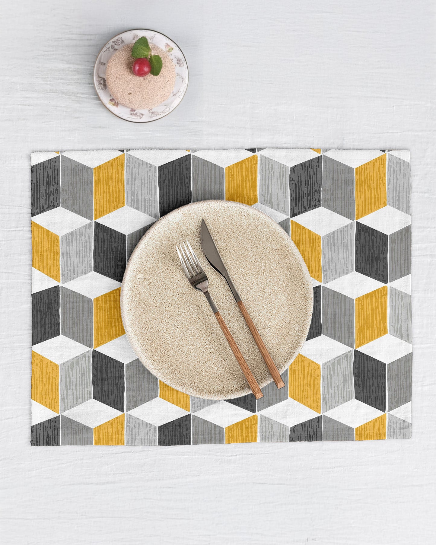 CUBIC | PLACEMAT | PRINTED DESIGN