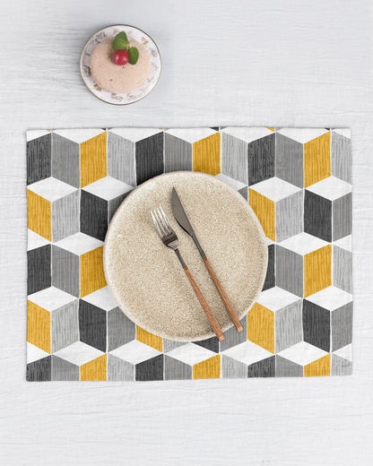 CUBIC | PLACEMAT | PRINTED DESIGN