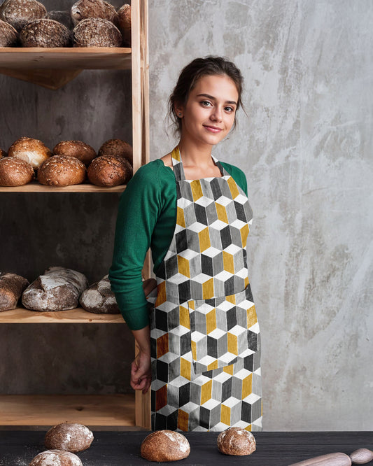 CUBIC | APRON | PRINTED DESIGN