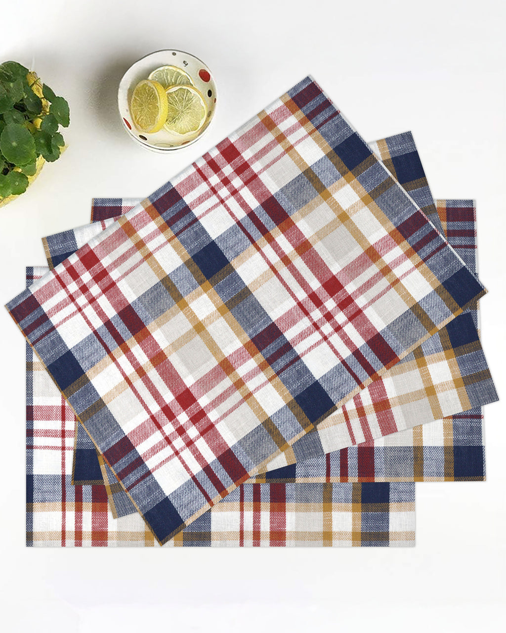 EŁAFRY | CHECKED | PLACEMAT | YARN DYED DESIGN