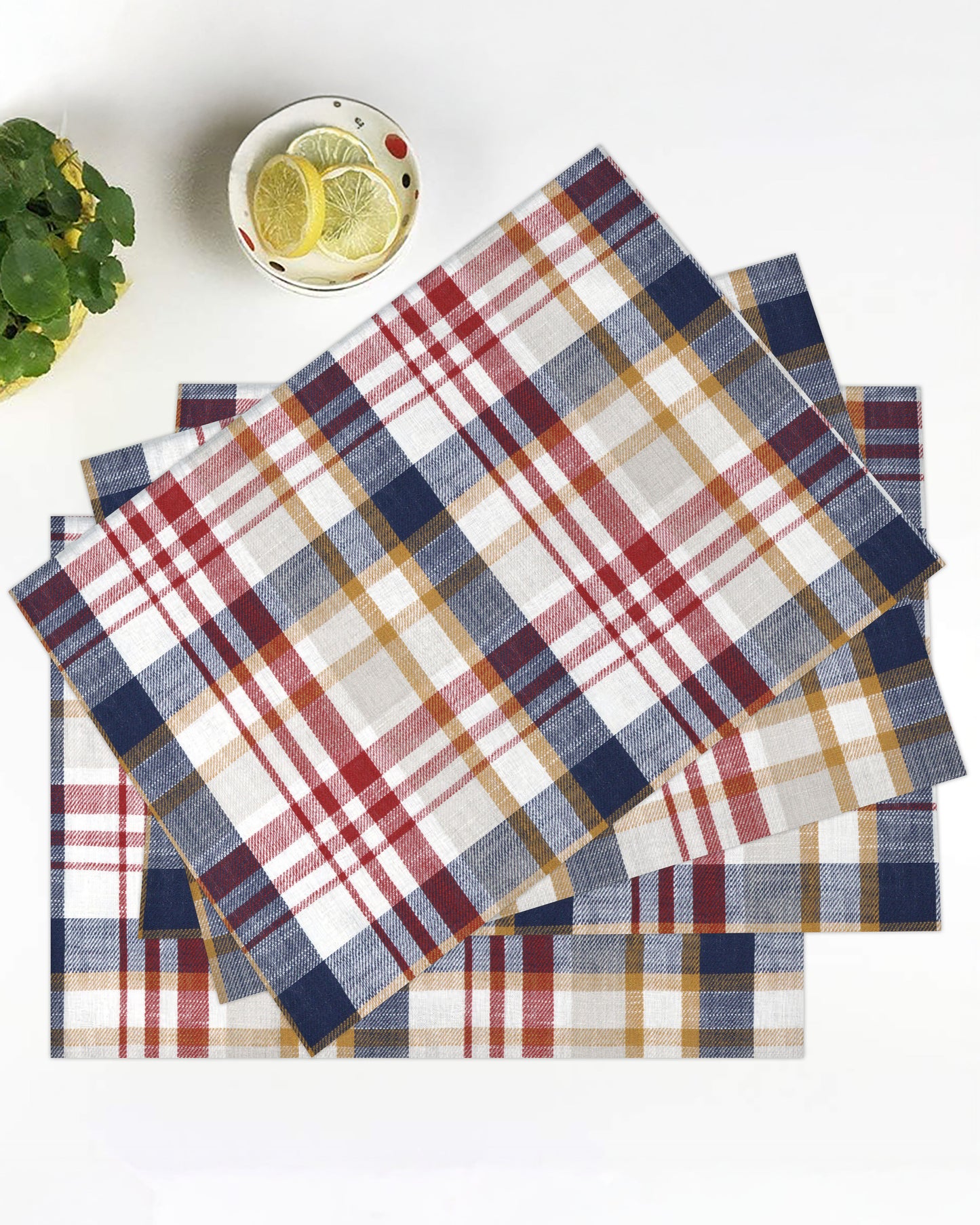 CHECKED | PLACEMAT | YARN DYED DESIGN