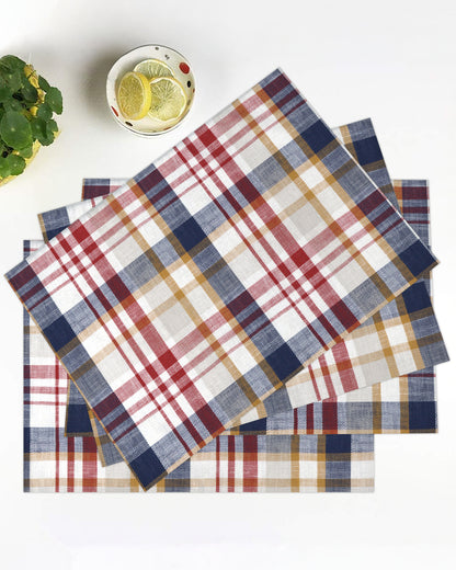 CHECKED | PLACEMAT | YARN DYED DESIGN