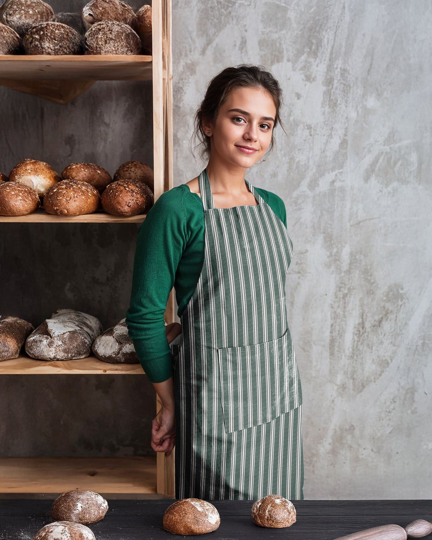 STRIPES | APRON | YARN DYED DESIGN
