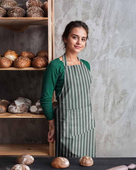STRIPES | APRON | YARN DYED DESIGN