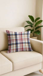 ATŠALI | CHECKED | CUSHION COVER | YARN DYED DESIGN
