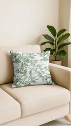 CĦRYSO | LEAF | CUSHION COVER | PRINTED DESIGN