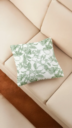 CĦRYSO | LEAF | CUSHION COVER | PRINTED DESIGN