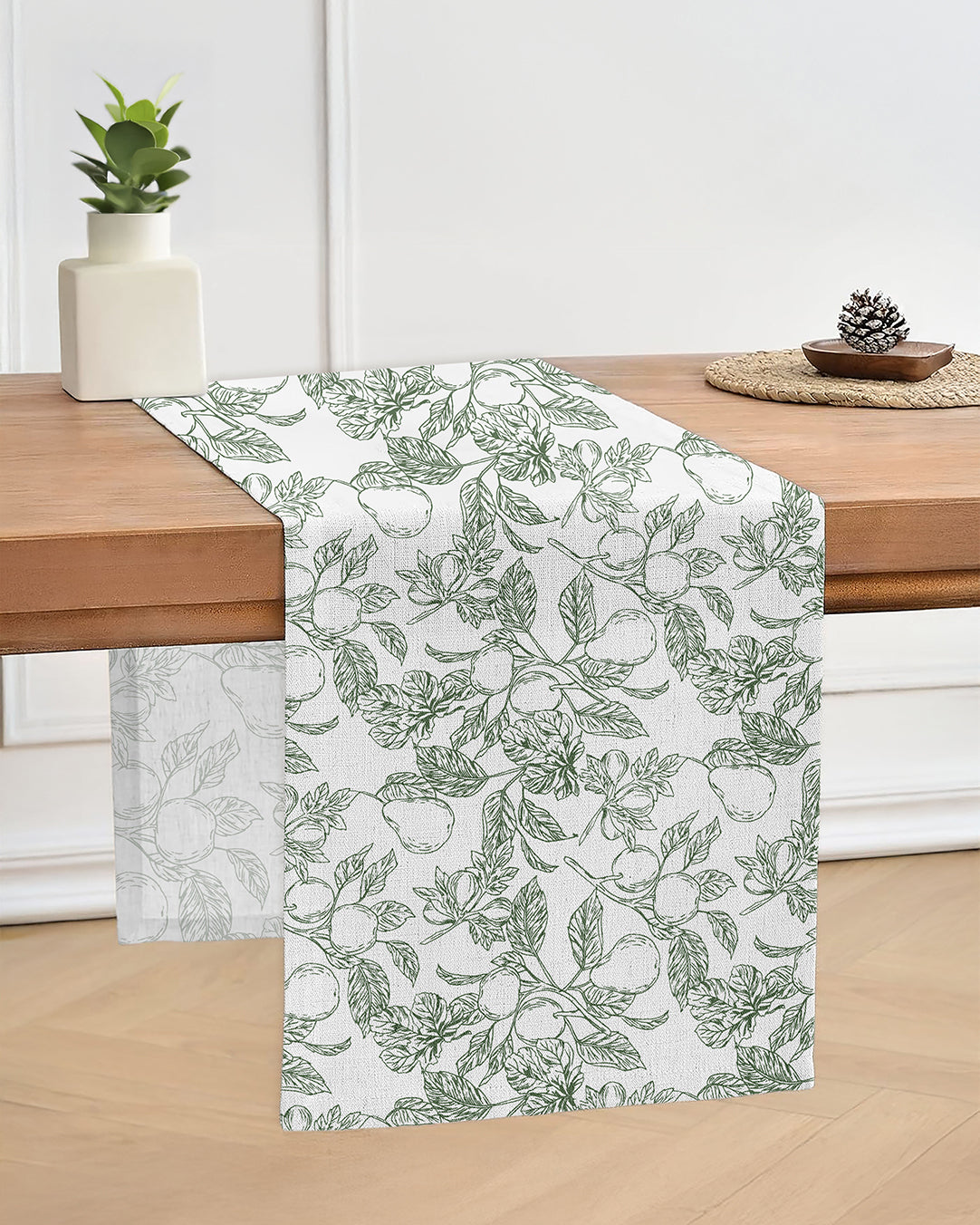 DROSÌA | LEAF | TABLE RUNNER | PRINTED DESIGN