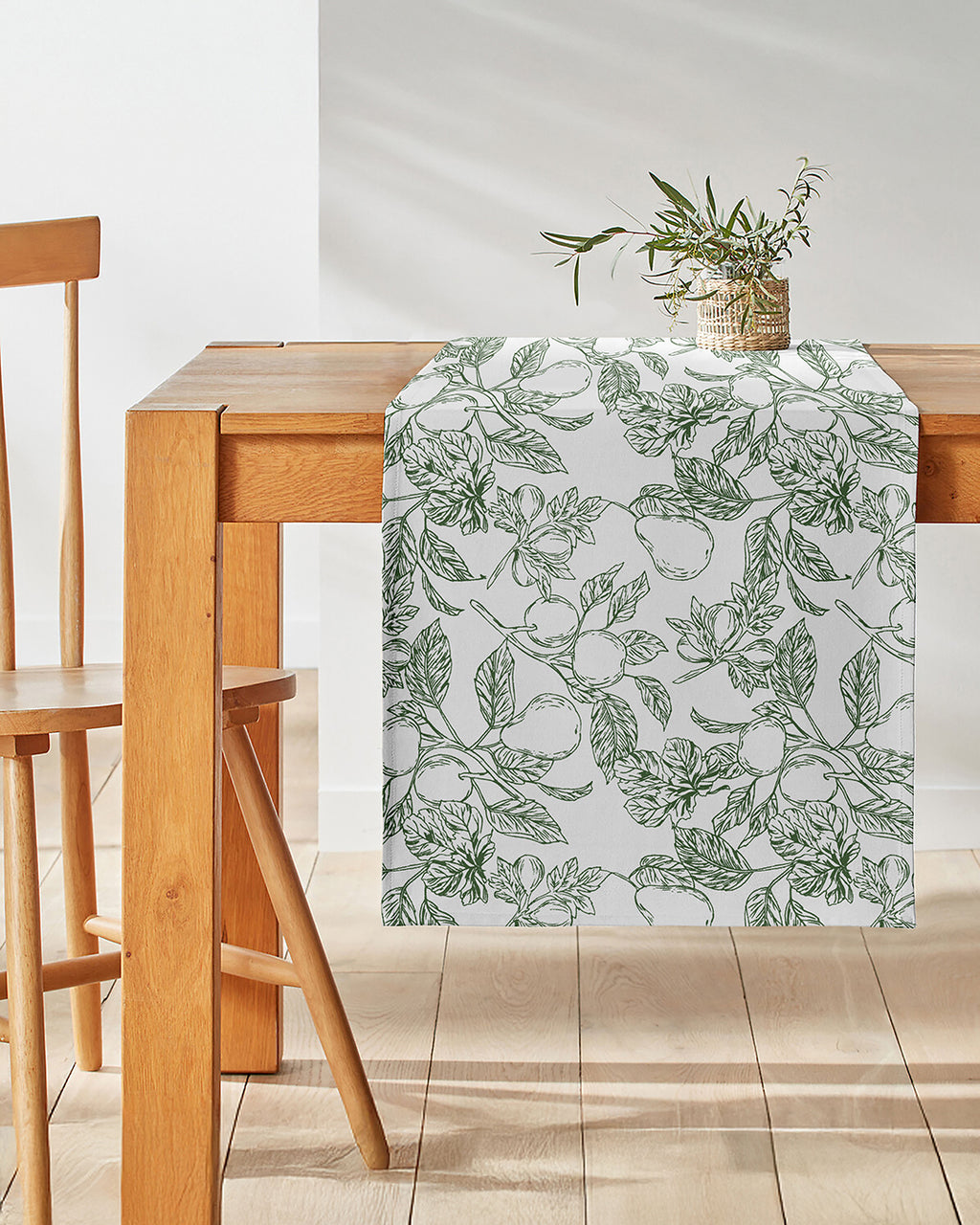 DROSÌA | LEAF | TABLE RUNNER | PRINTED DESIGN
