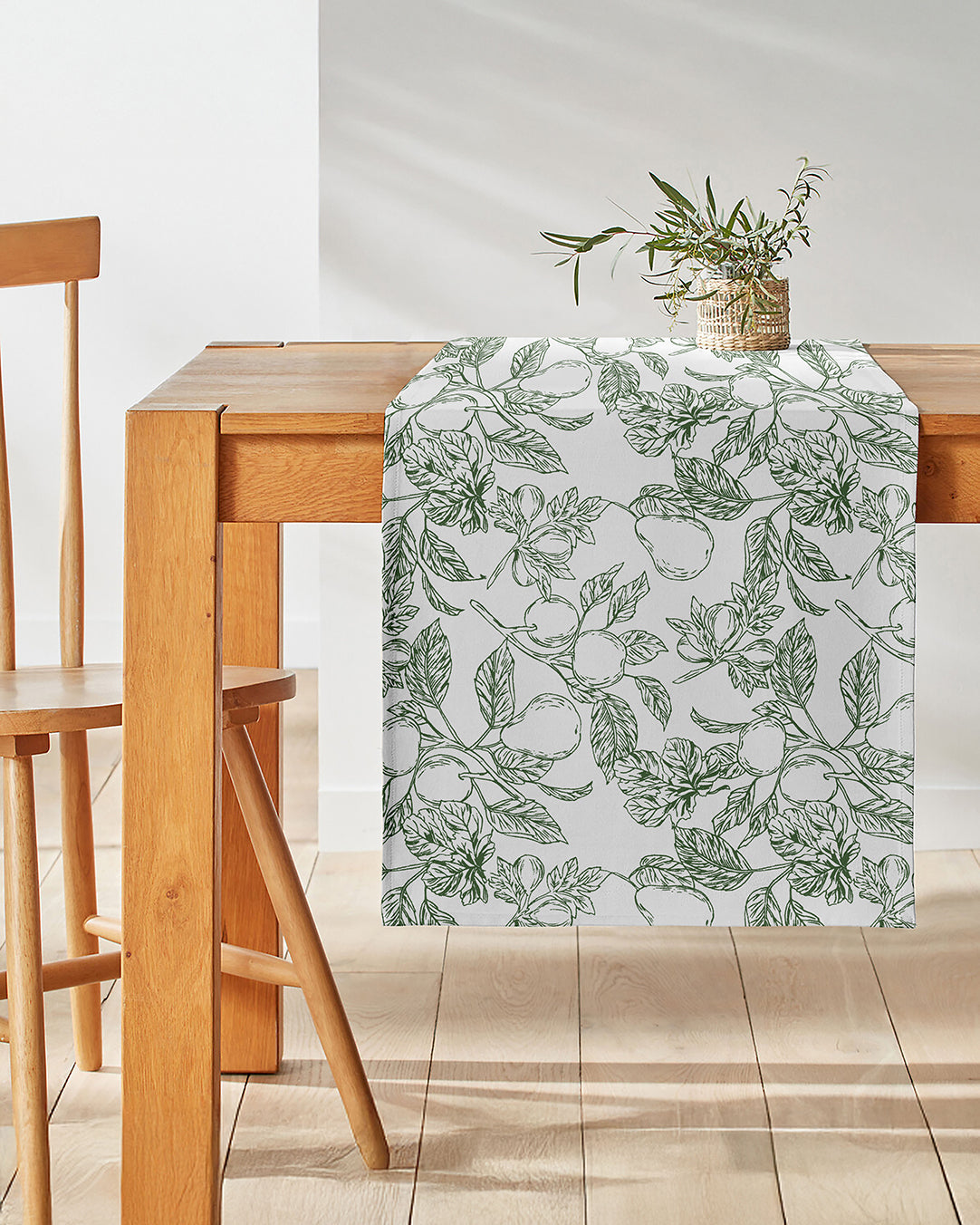 DROSÌA | LEAF | TABLE RUNNER | PRINTED DESIGN