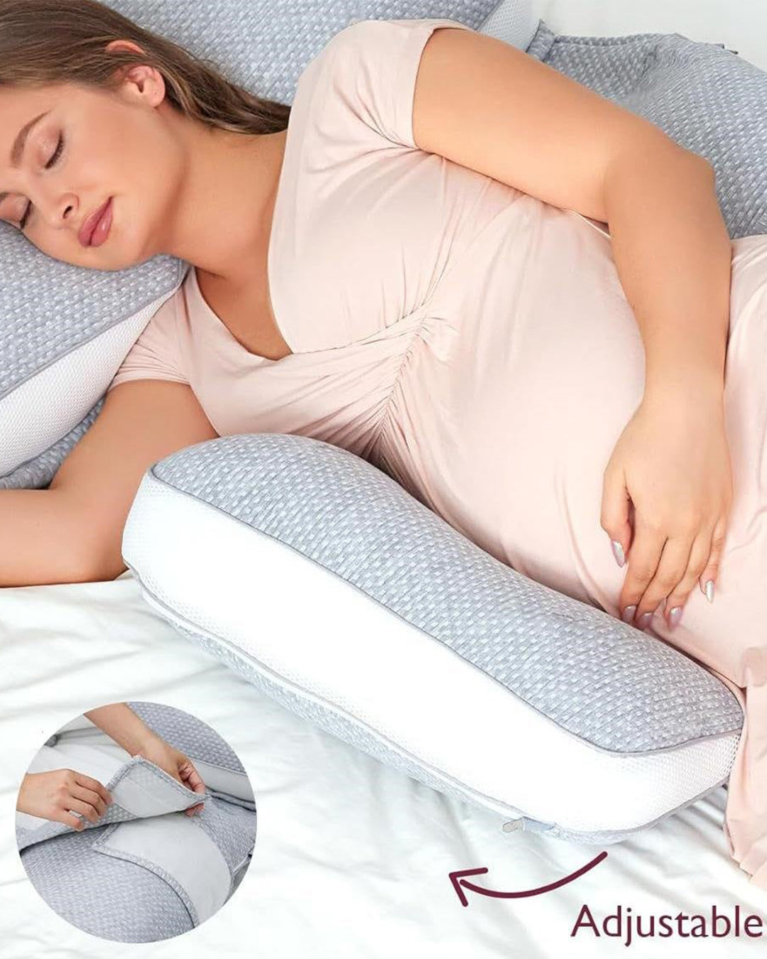 AŘOMA | PREGNANCY PILLOW | SOFT CUSHION | COTTON
