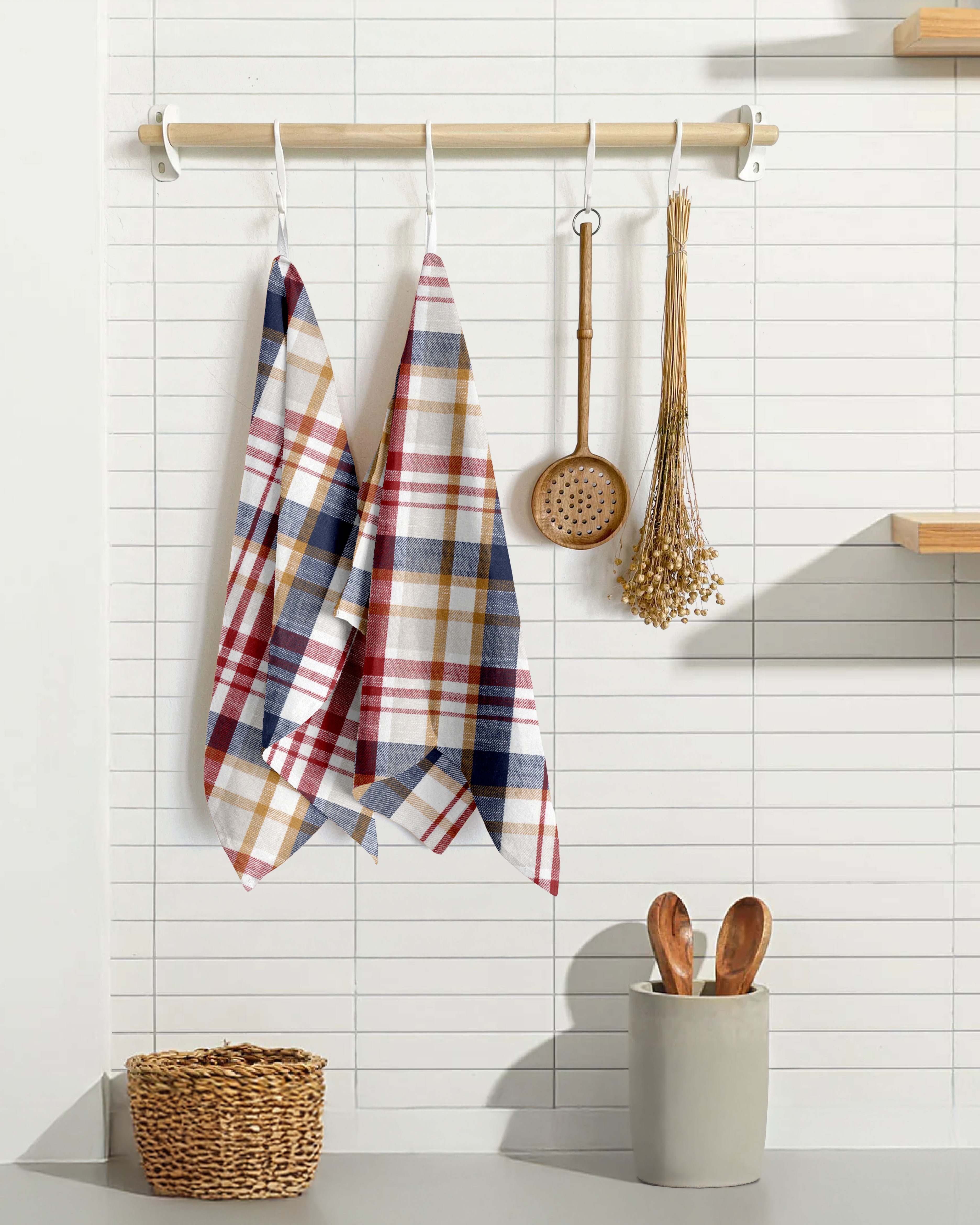 ILÌOS | CHECKED KITCHEN TOWEL | YARN DYED DESIGN