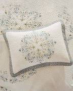 NÌMA | BEDSPREAD | ROYAL WHITE | PRINTED DESIGN