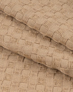 CHALKI | BROWN COTTON TOWEL | HONEYCOMB | TOWEL