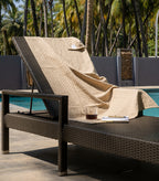 CHALKI | BROWN COTTON TOWEL | HONEYCOMB | TOWEL