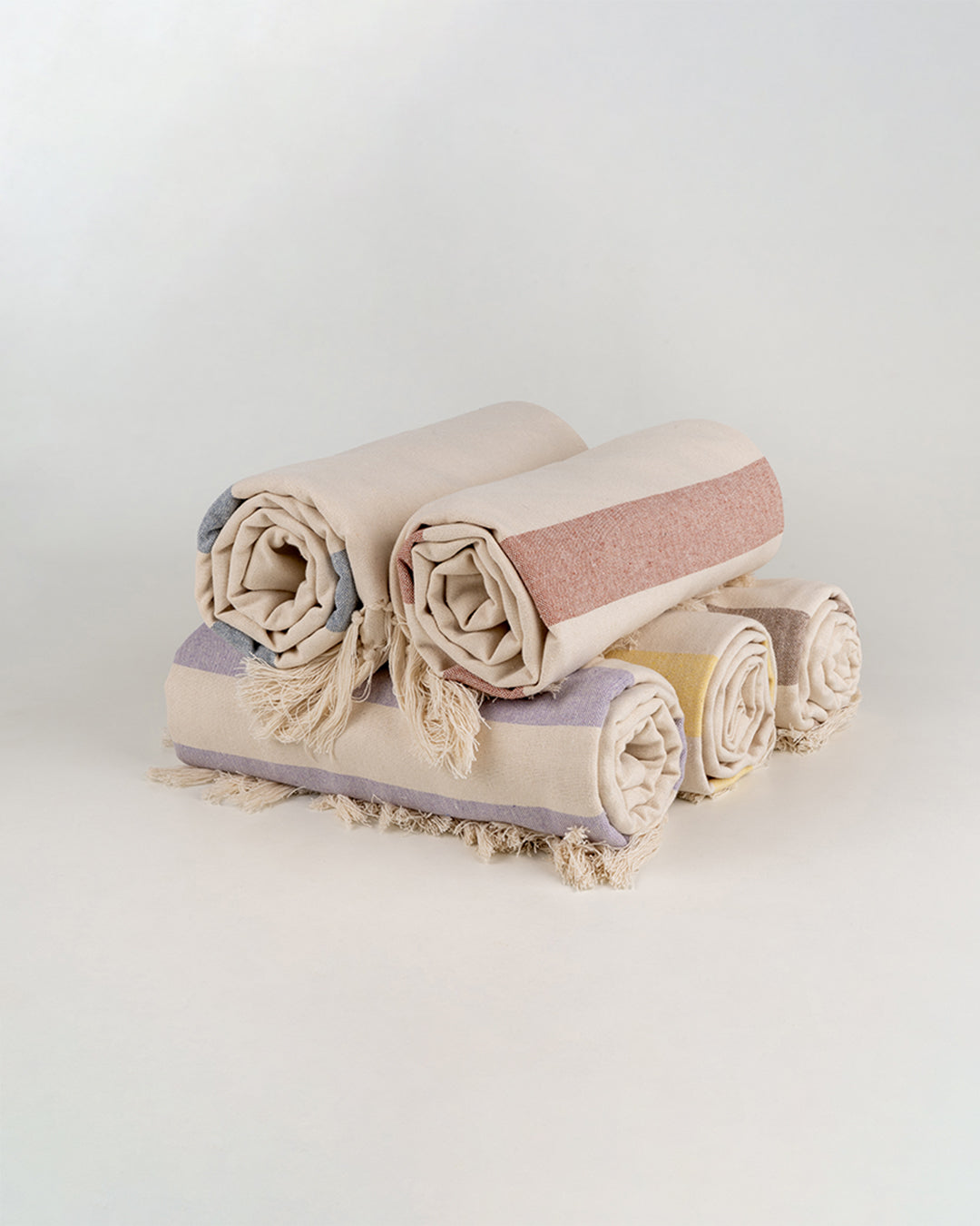 KITRINO | YELLOW COTTON TOWEL | STRIPES | TOWEL