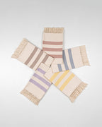 KITRINO | YELLOW COTTON TOWEL | STRIPES | TOWEL