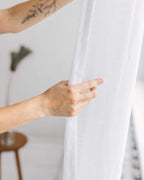 LÙX | CURTAINS | LINEN WHITE | ELEGANCE