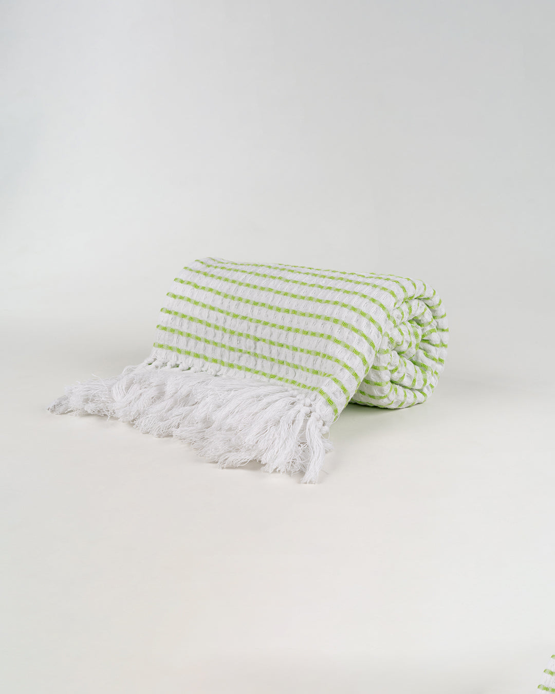 PRASIO | GREEN COTTON TOWEL | WAFFLE | TOWEL