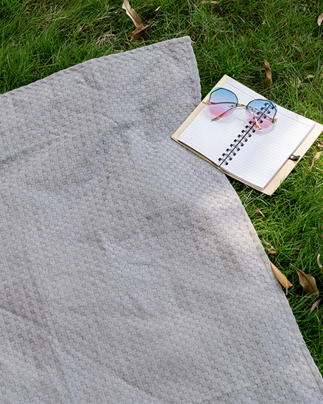STAKTI | GREY COTTON TOWEL | HONEYCOMB | TOWEL