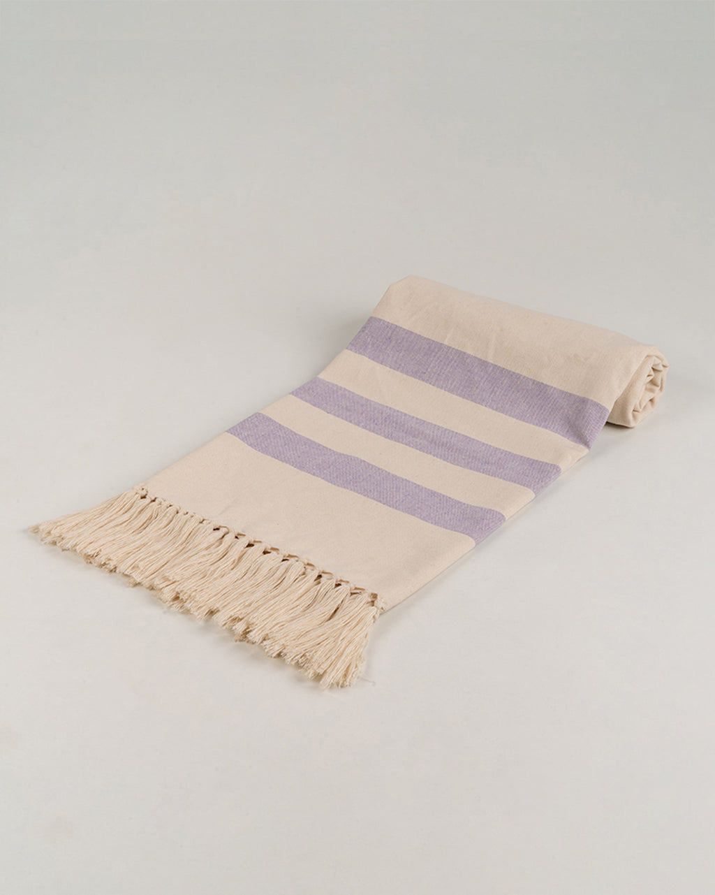 MOV | VIOLET COTTON TOWEL | STRIPES | TOWEL