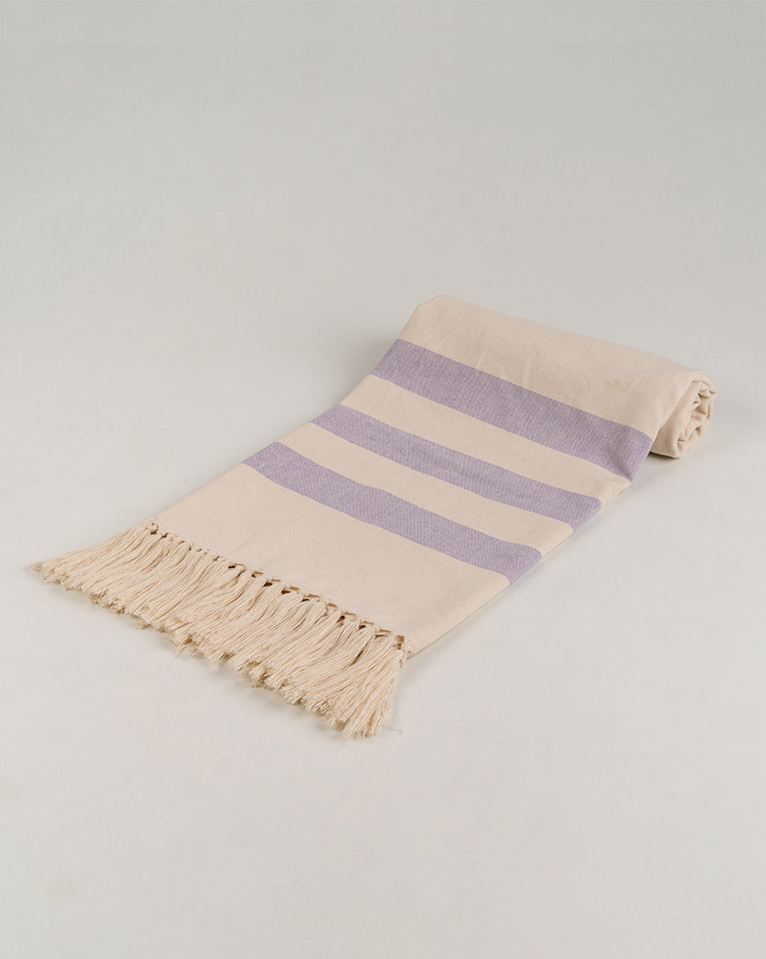 MOV | VIOLET COTTON TOWEL | STRIPES | TOWEL