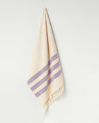 MOV | VIOLET COTTON TOWEL | STRIPES | TOWEL