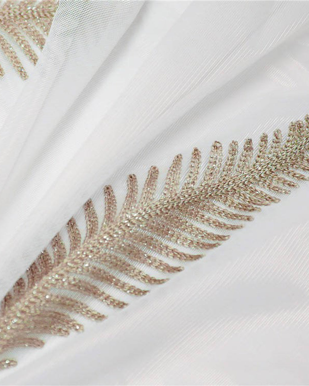 ZEÑ | CURTAINS | WHITE PRINTED | ELEGANCE